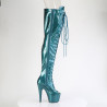 Pleaser ADORE-3021GP Teal Glitter Patent Sale Women