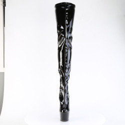 Pleaser ADORE-4000SLT Laced Platform Crotch High Boots