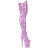 Pleaser FLAMINGO-3020GP Lila Glitter Patent Sale Women