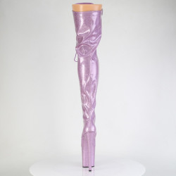 Pleaser FLAMINGO-3020GP Lila Glitter Patent Sale Women