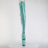 Pleaser FLAMINGO-3021GP Baby Blue Glitter Patent Sale