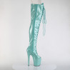 Pleaser FLAMINGO-3021GP Baby Blue Glitter Patent Sale