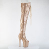Pleaser FLAMINGO-3021GP Gold Glitter Patent Sale Women