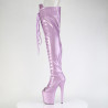 Pleaser FLAMINGO-3021GP Lila Glitter Patent Sale Women