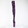 Pleaser FLAMINGO-3021GP Purple Glitter Patent Sale Women