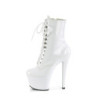 Pleaser SKY-1020 White Patent Sale Women