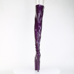 Pleaser FLAMINGO-3021GP Purple Glitter Patent Sale Women