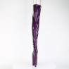 Pleaser FLAMINGO-3021GP Purple Glitter Patent Sale Women