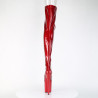 Pleaser FLAMINGO-3021GP Red Glitter Patent Sale Women