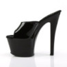 Pleaser SKY-301 Patent High Heeled Platform Mules Women