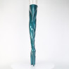 Pleaser FLAMINGO-3021GP Teal Glitter Patent Sale Women