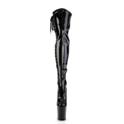 Pleaser FLAMINGO-3050 Laced Extreme Thigh High Boots