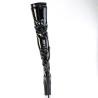 Pleaser FLAMINGO-4000 Black Platform Crotch High Boots