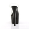 Pleaser SKY-302 Black High Heeled Platform Mules Women