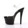 Pleaser SKY-308 Black Platform High Heeled Women Shoes
