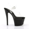 Pleaser SKY-308 Black Platform High Heeled Women Shoes