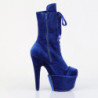 Pleaser ADORE-1045VEL Blue Velvet Sale Women
