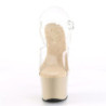 Pleaser SKY-308 Transparent Cream Sale Women