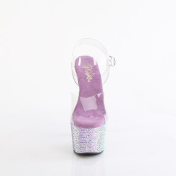 Pleaser BEJEWELED-708RRS Lavender Platform High Heels