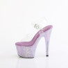 Pleaser BEJEWELED-708RRS Lavender Platform High Heels