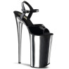 Pleaser BEYOND-009 Chrome Extreme Platform High Heels