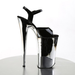 Pleaser BEYOND-009 Chrome Extreme Platform High Heels