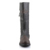 Funtasma CAPTAIN-110 Black Brown Vegan Men Boots