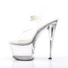 Pleaser SKY-308 Clear Platform High Heeled Women Shoes