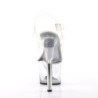 Pleaser SKY-308 Clear Platform High Heeled Women Shoes