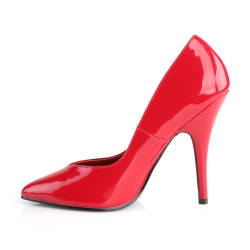 Pleaser SEDUCE-420V Red Pointed Toe Classic Pumps
