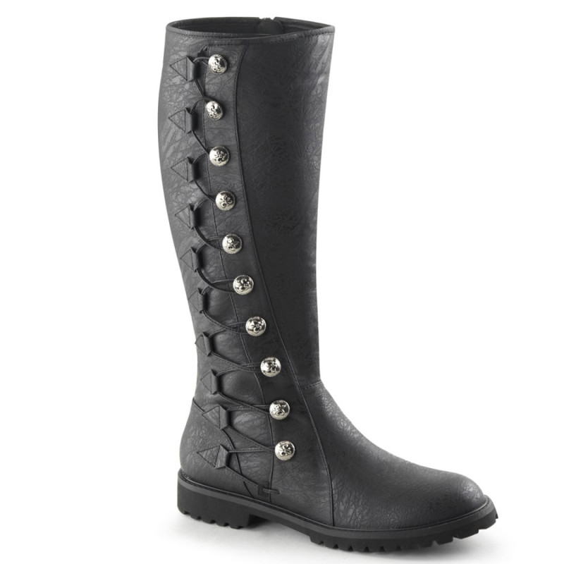 Funtasma GOTHAM-109 Black Vegan Halloween Men Boots Funtasma GOTHAM-109 Black Vegan Halloween Men Boots