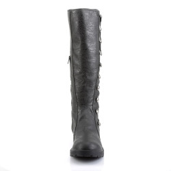 Funtasma GOTHAM-109 Black Vegan Halloween Men Boots