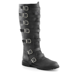 Funtasma GOTHAM-110 Black Vegan Halloween Men Boots