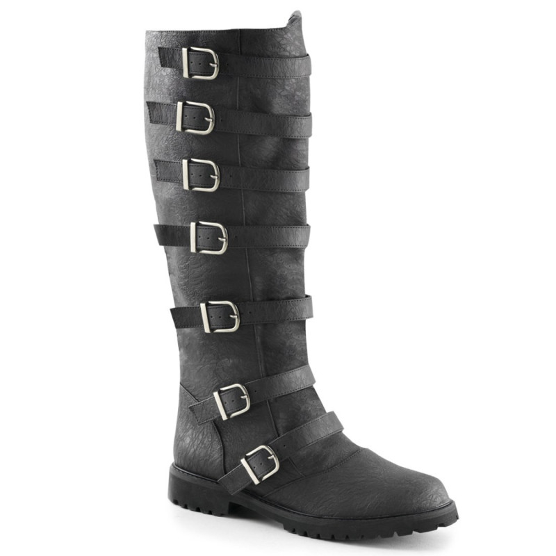 Funtasma GOTHAM-110 Black Vegan Halloween Men Boots Funtasma GOTHAM-110 Black Vegan Halloween Men Boots