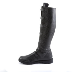 Funtasma GOTHAM-110 Black Vegan Halloween Men Boots