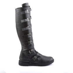 Funtasma GOTHAM-110 Black Vegan Halloween Men Boots