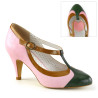 Pin Up Couture PEACH-03 Rose Vegan Leather Sale Women