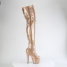 Pleaser ADORE-3020GP Gold Glitter Patent Sale Women