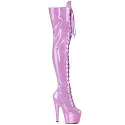 Pleaser ADORE-3020GP Lila Glitter Patent Sale Women