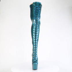 Pleaser ADORE-3020GP Teal Glitter Patent Sale Women