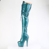 Pleaser ADORE-3020GP Teal Glitter Patent Sale Women