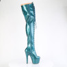 Pleaser ADORE-3020GP Teal Glitter Patent Sale Women