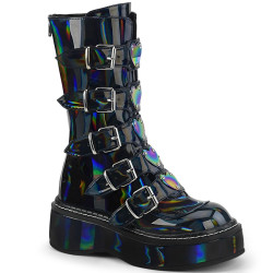 Demonia EMILY-330 Black Hologram Sale Women
