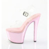 Pleaser SKY-308CHRS Rose Chrome Platform High Heels
