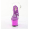 Pleaser SKY-308CHRS Purple Chrome Platform High Heels
