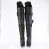 Pleaser SEDUCE-3080 Black Vegan Leather Sale Women