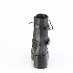 Demonia CUBBY-54 Black Vegan Leather Women Heels