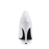 Pleaser SEDUCE-420V White Pointed Toe Classic Pumps