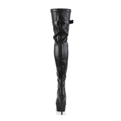 Pleaser DELIGHT-3025 Platform Overknee Laced Boots