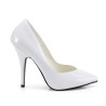 Pleaser SEDUCE-420V White Pointed Toe Classic Pumps
